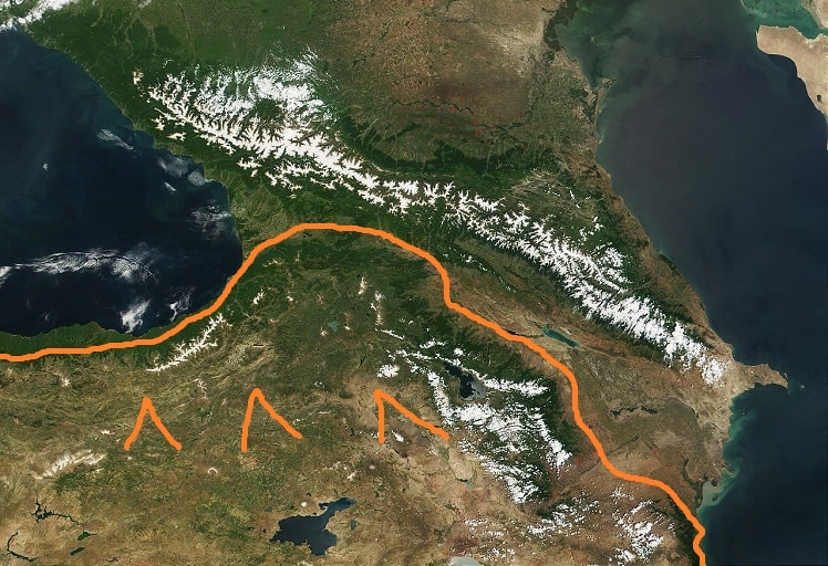 Горная система Малый Кавказ